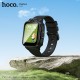 Дитячий смарт-годинник HOCO Y104 4G children phone-watch Black (6942007646352)