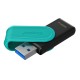 Флеш-накопичувач Kingston USB 3.2 DT Exodia S 128GB Black/Turquoise (DTXS/128GB)