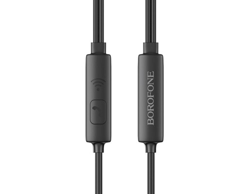 Навушники BOROFONE BM54 Maya Universal Earphones with mic Black (6931474735287)