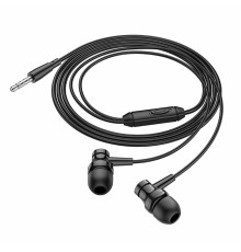 Навушники BOROFONE BM67 Talent universal earphones with mis Black (6974443382891)