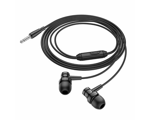Навушники BOROFONE BM67 Talent universal earphones with mis Black (6974443382891)