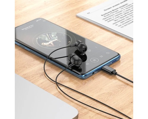 Навушники BOROFONE BM77 Type-C Delicious universal digital earphones with microphone Black (6941991103001) Навушники BOROFONE BM77 Type-C Delicious universal digital earphones with microphone Black (6941991103001)
