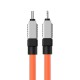 Кабель Baseus CoolPlay Series Fast Charging Cable Type-C to iP 20W 2m Orange (CAKW000107)