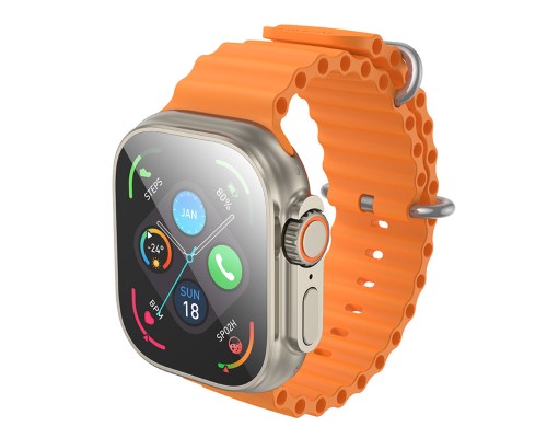 Смарт-годинник BOROFONE BD10 Ultra Smart sports watch (call version) titanium gold (6941991117879)