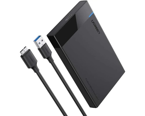 Зовнішня кишеня для накопичувача UGREEN US221 2.5 Inch Hard Drive Box (UGR-30848) (UGR-30848) Зовнішня кишеня для накопичувача UGREEN US221 2.5 Inch Hard Drive Box (UGR-30848) (UGR-30848)