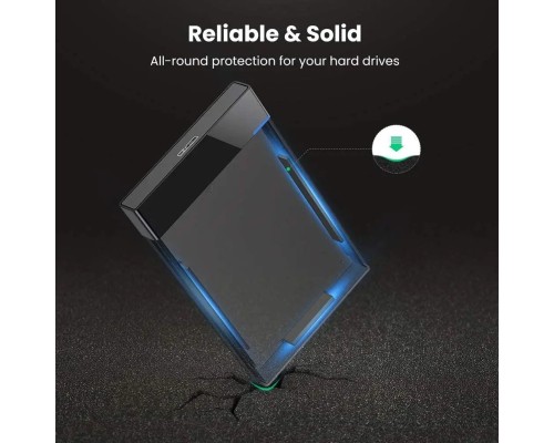 Зовнішня кишеня для накопичувача UGREEN US221 2.5 Inch Hard Drive Box (UGR-30848) (UGR-30848) Зовнішня кишеня для накопичувача UGREEN US221 2.5 Inch Hard Drive Box (UGR-30848) (UGR-30848)