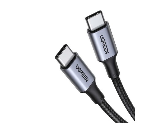Кабель UGREEN US316 USB-C Cable Aluminum Case with Braided 1m (Black) (UGR-70427) (UGR-70427) Кабель UGREEN US316 USB-C Cable Aluminum Case with Braided 1m (Black) (UGR-70427) (UGR-70427)