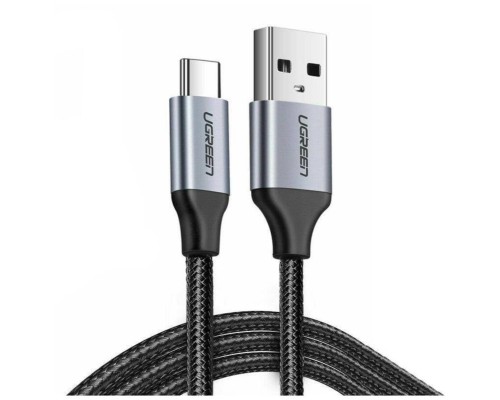 Кабель UGREEN US288 USB-A 2.0 to USB-C Cable Nickel Plating Aluminum Braid 1.5m (Black) (UGR-60127) (UGR-60127) Кабель UGREEN US288 USB-A 2.0 to USB-C Cable Nickel Plating Aluminum Braid 1.5m (Black) (UGR-60127) (UGR-60127)