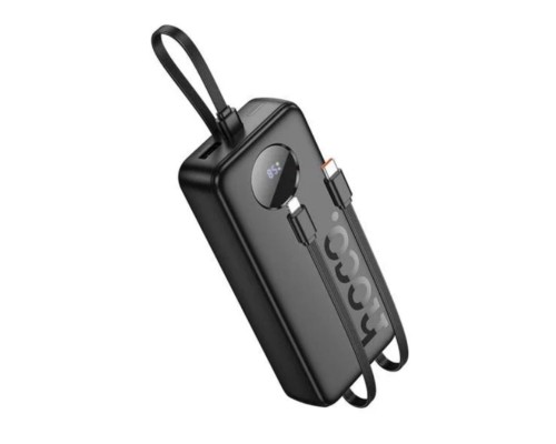 Зовнішній акумулятор HOCO J132A Sabio 22.5W+PD20W fully compatible power bank with 3 cables(20000mAh) Black (6942007632591) Зовнішній акумулятор HOCO J132A Sabio 22.5W+PD20W fully compatible power bank with 3 cables(20000mAh) Black (6942007632591)