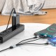 Кабель HOCO X102 Fresh 3-in-1 charging data cable (iP+Micro+Type-C) Black (6942007608794)