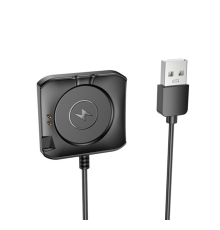 Бездротовий зарядний пристрій для смарт-годинника Y28 Smart sports watch charging cable Black (6942007648509)