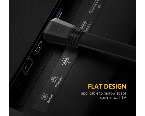 Кабель мультимедійний HDMI M to HDMI M 1.5m Ugreen (UGR-50819)