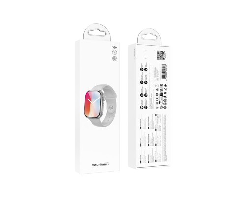 Смарт-годинник HOCO Y30 50mm. 230 mAh. IP67 Smart sports watch(call version) Silver (6942007648967) Смарт-годинник HOCO Y30 50mm. 230 mAh. IP67 Smart sports watch(call version) Silver (6942007648967)