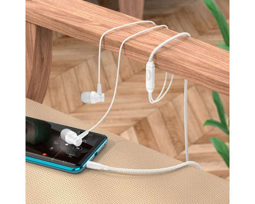 Навушники BOROFONE BM67 Talent universal earphones with mis White (6974443382907) Навушники BOROFONE BM67 Talent universal earphones with mis White (6974443382907)