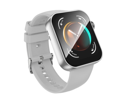 Смарт-годинник BOROFONE BD13 42mm. 230 mAh. Smart sports watch (call version) Silver (6941991120640)