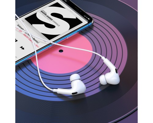 Навушники BOROFONE BM100 Pro Fuente universal digital earphones with microphone Type-C White (6941991121784) Навушники BOROFONE BM100 Pro Fuente universal digital earphones with microphone Type-C White (6941991121784)