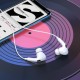 Навушники BOROFONE BM100 Pro Fuente universal digital earphones with microphone Type-C White (6941991121784)