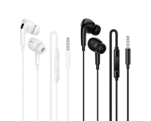Навушники BOROFONE BM100 Pro Fuente universal earphones with microphone Black (6941991121753) Навушники BOROFONE BM100 Pro Fuente universal earphones with microphone Black (6941991121753)