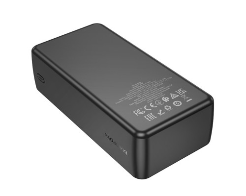 Батарея універсальна BOROFONE 30000mAh BJ11 Rider Black (6941991116445)
