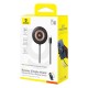Бездротовий зарядний пристрій Baseus Simple Mini4 Magnetic Wireless Charging Stand Qi2 15W Universal Explorer Edition Cosmic Black (P10273300121-01)
