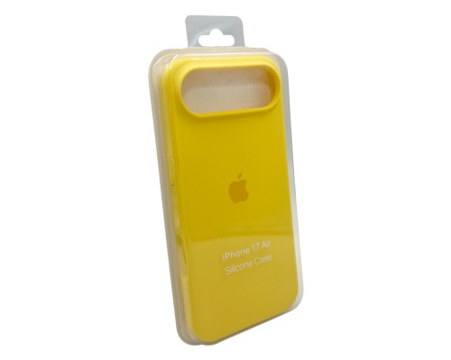 Чохол для смартфона Silicone Full Case AA Open Cam for Apple iPhone 17 Air 56,Sunny Yellow (FullOpeAAi17A-56)