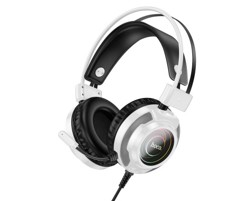 Навушники ігрові HOCO W110 Resource gaming headphones White (6942007634298)