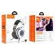 Навушники ігрові HOCO W110 Resource gaming headphones White (6942007634298)