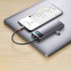 Концентратор Baseus USB-C 4-in-1 3xUSB 3.0 + RJ45 1000Mbps gray (WKWG070113)