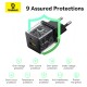 Зарядний пристрій Baseus 1xUSB-C 30W + 1xUSB + cable USB-C to USB-C 60W 1.0m (P1011160A113-01)