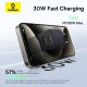 Зарядний пристрій Baseus 1xUSB-C 30W + 1xUSB + cable USB-C to USB-C 60W 1.0m (P1011160A113-01)