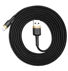 Кабель Baseus Cafule Cable USB For Lightning 1.5A 2m Gold+Black (CALKLF-CV1)