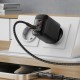 Зарядний пристрій Acefast 2xUSB-C + 1xUSB 67W GaN black (6974316284048)