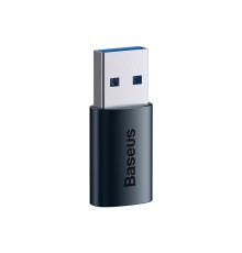 Адаптер Baseus Ingenuity Series Mini OTG Adaptor USB 3.1 to Type-C  Blue (ZJJQ000103)