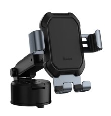 Автотримач для телефона Baseus Tank gravity car mount holder with suction base Tarnish Black (SUYL-TK01)