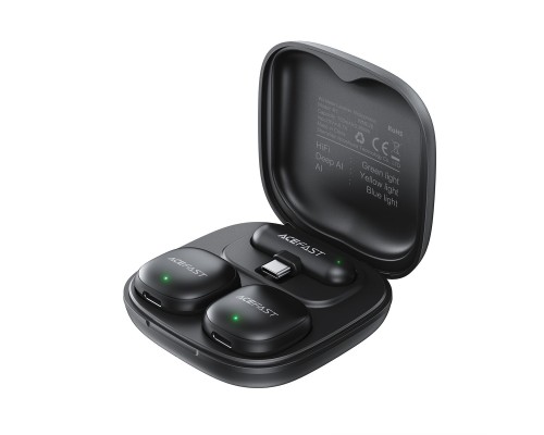 Бездротова мікрофонна система ACEFAST R1 wireless lavalier microphones Black (6974316284895)