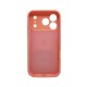 Чохол для смартфона Silicone Full Case AA Camera Protect for Apple iPhone 17 Pro 37,Grapefruit (FullAAi17P-37)