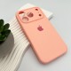 Чохол для смартфона Silicone Full Case AA Camera Protect for Apple iPhone 17 Pro 37,Grapefruit (FullAAi17P-37)