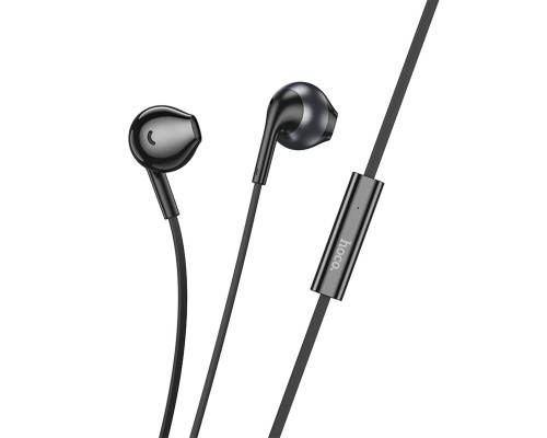 Навушники HOCO M115 Sagacious universal earphones with microphone iP Black (6942007640008)