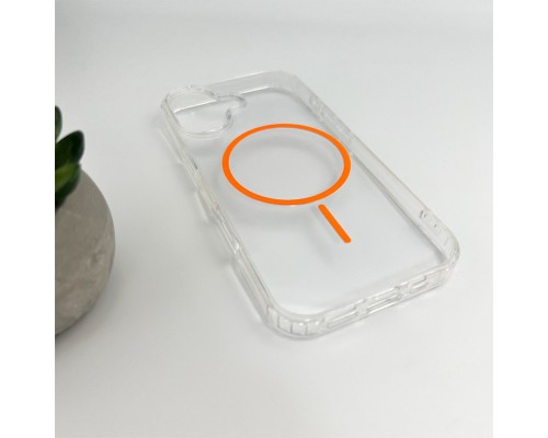 Чохол Cosmic Acrylic Thin Magnetic for Apple iPhone 16 Orange (AcColMagi16Orange)