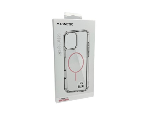 Чохол Cosmic Acrylic Thin Magnetic for Samsung Galaxy S25 Ultra Pink (AcColMagiSS25PUPink)