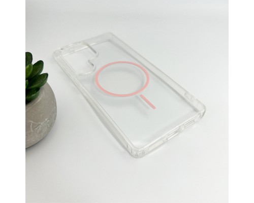 Чохол Cosmic Acrylic Thin Magnetic for Samsung Galaxy S25 Ultra Pink (AcColMagiSS25PUPink)