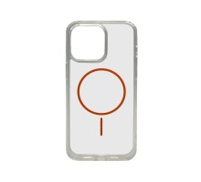 Чохол Cosmic Acrylic Thin Magnetic for Apple iPhone 15 Orange (AcColMagi15Orange)