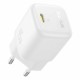 Мережевий зарядний пристрій Baseus PicoGo GaN Fast Charger 1C 45W EU Moon White (P10176800213-00)