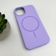 Чохол для смартфона Cosmic Silicone Case Magnetic for Apple iPhone 13 47,Elegant Purple (SilMag13-47)