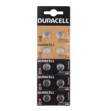 Батарейка Duracell LR44/A76 (10шт) (5000394132061)