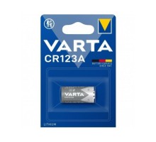 Батарейка Varta CR123А Lithium (1шт) (4008496537280)