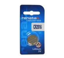 Батарейка Renata CR2016 Lithium (1шт) (785618195620)