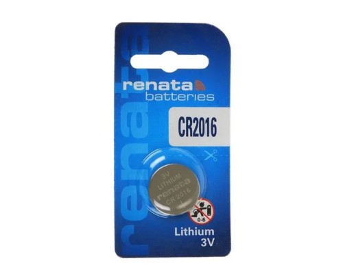 Батарейка Renata CR2016 Lithium (1шт) (785618195620)