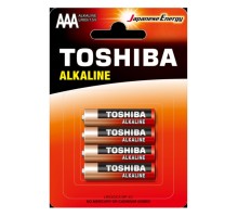 Батарейка Toshiba LR3 Red Alkaline (4шт) (4904530594922)