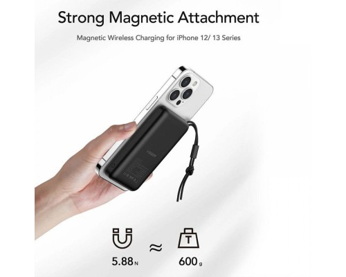 Зовнішній акумулятор VEGER Wireless 10000mAh 38.5Wh 3.85V Black (VG-W1151-B)